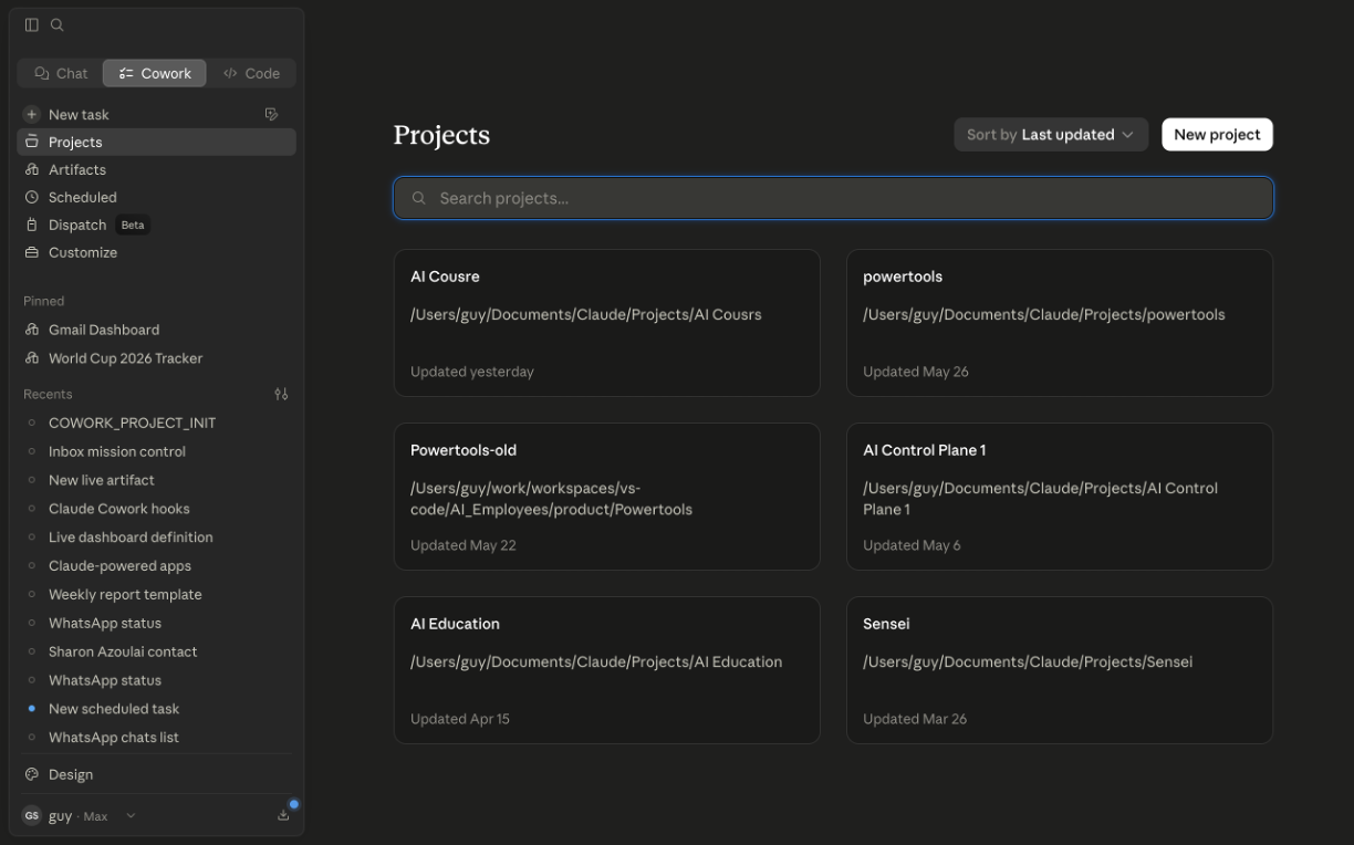 Create a project